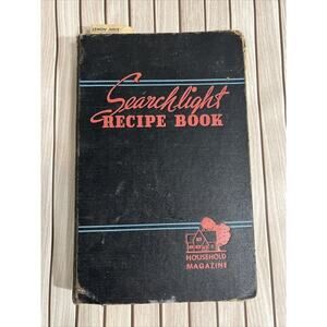 Vtg SEARCHLIGHT RECIPE COOKBOOK By Household Magazine 1946 Handwritten Recipes